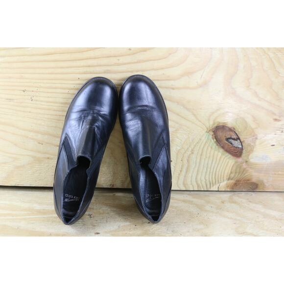 Dansko Boots Womens 10 Black Leather Adrienne Ankle Bootie Shoes - Picture 4 of 7